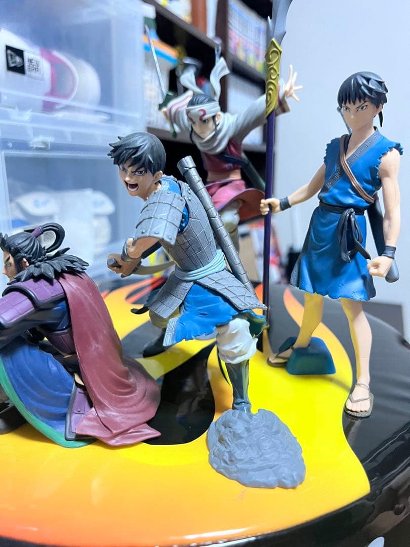 信　羌瘣　桓騎　キングダム　フィギュア 4体セット　クリエイター✖️クリエイター