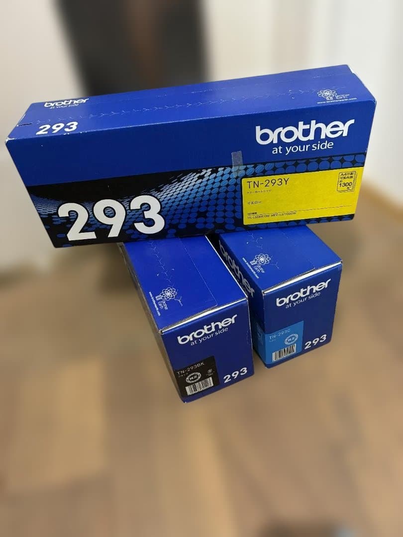 Brother TN-293Yほか　イエローほか　トナー　 純正未使用