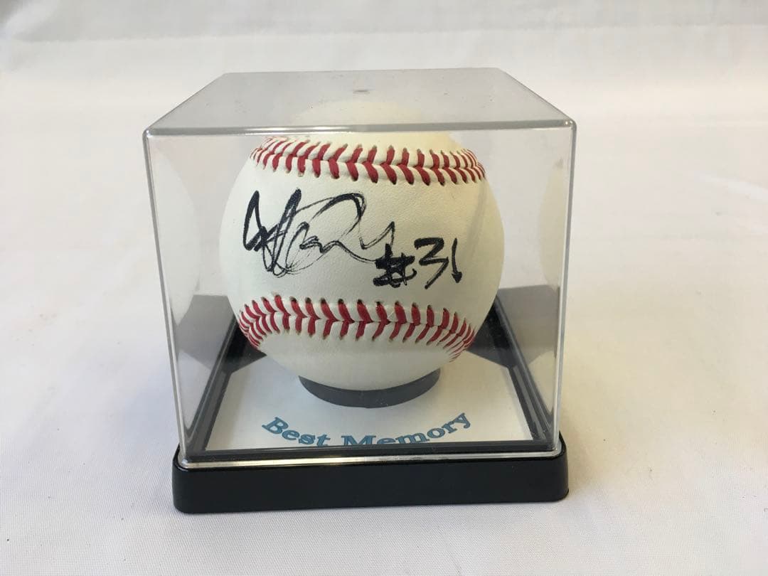 イチロー　サインボール　ケース付き　ヤンキース