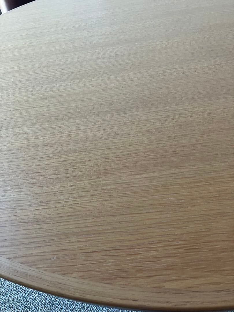 りゅう　アクタス　円形リビングテーブル100cm コタツ