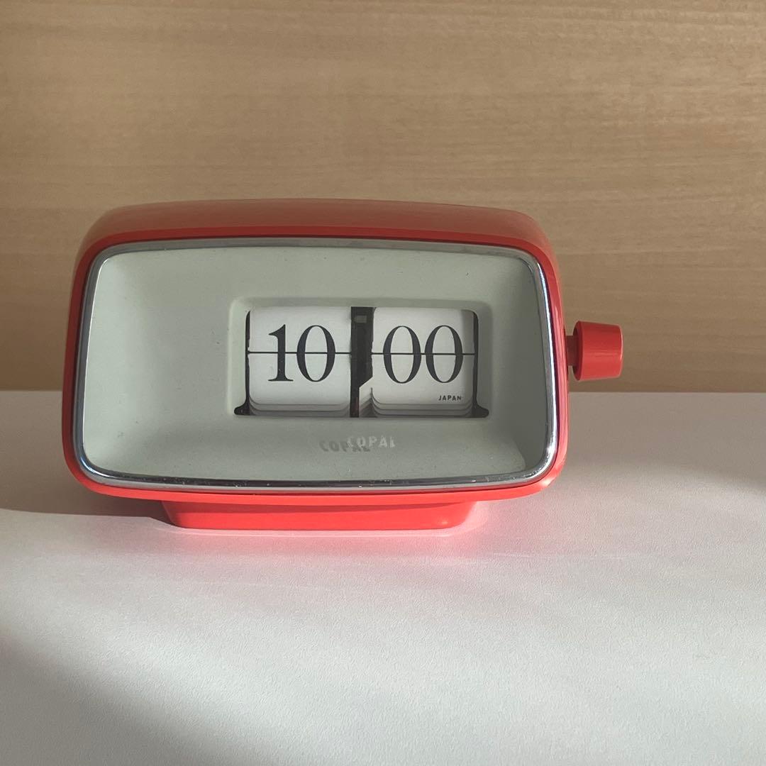 COPAL Caslon 201 渡辺力　パタパタ時計　ミッドセンチュリー