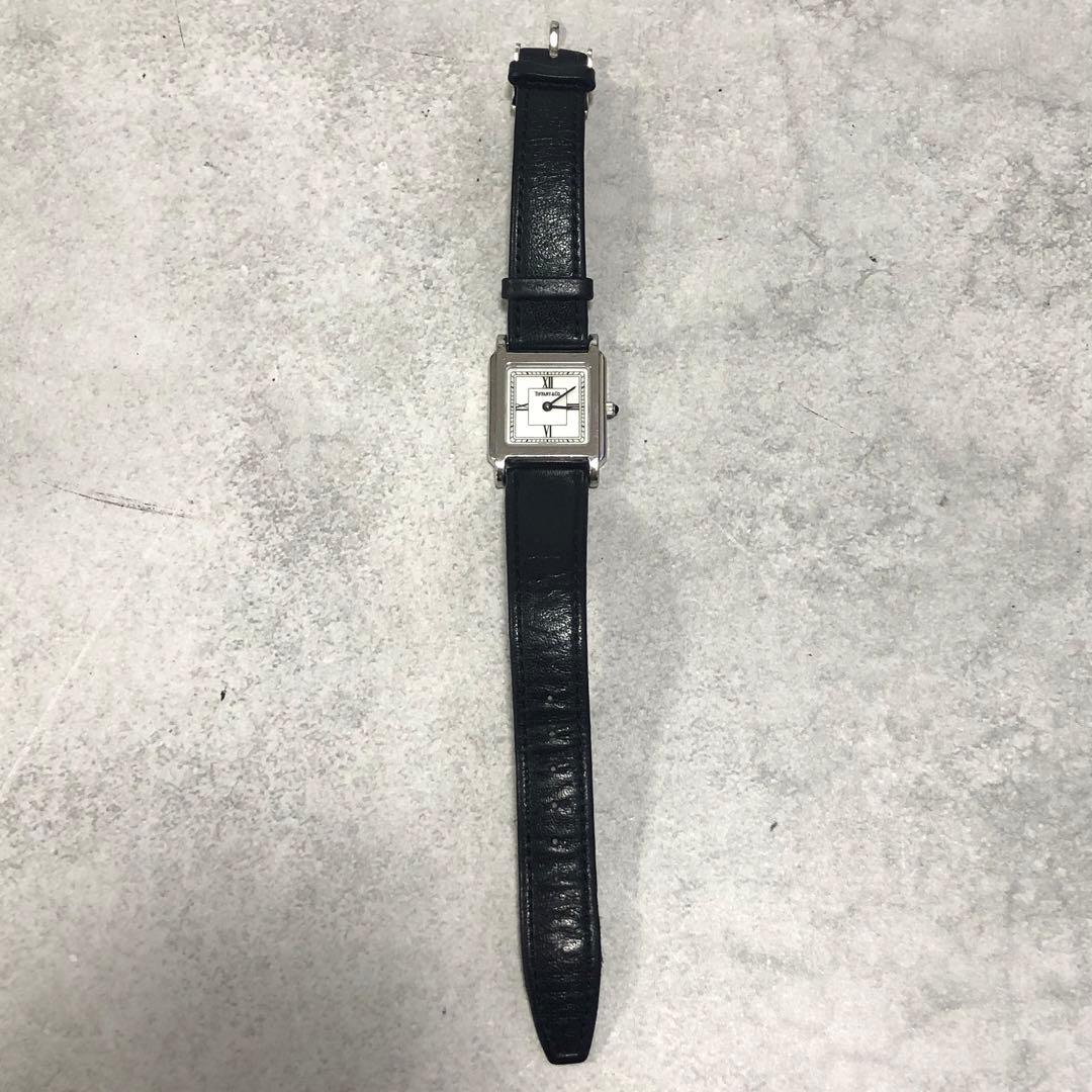 UB555ティファニー クラシックスクエアウォッチ ローマインデックス