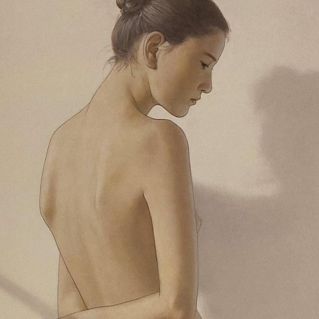 高塚省吾、【ふとアンドロメダ】、希少な額装用画集画、新品高級額 額装付