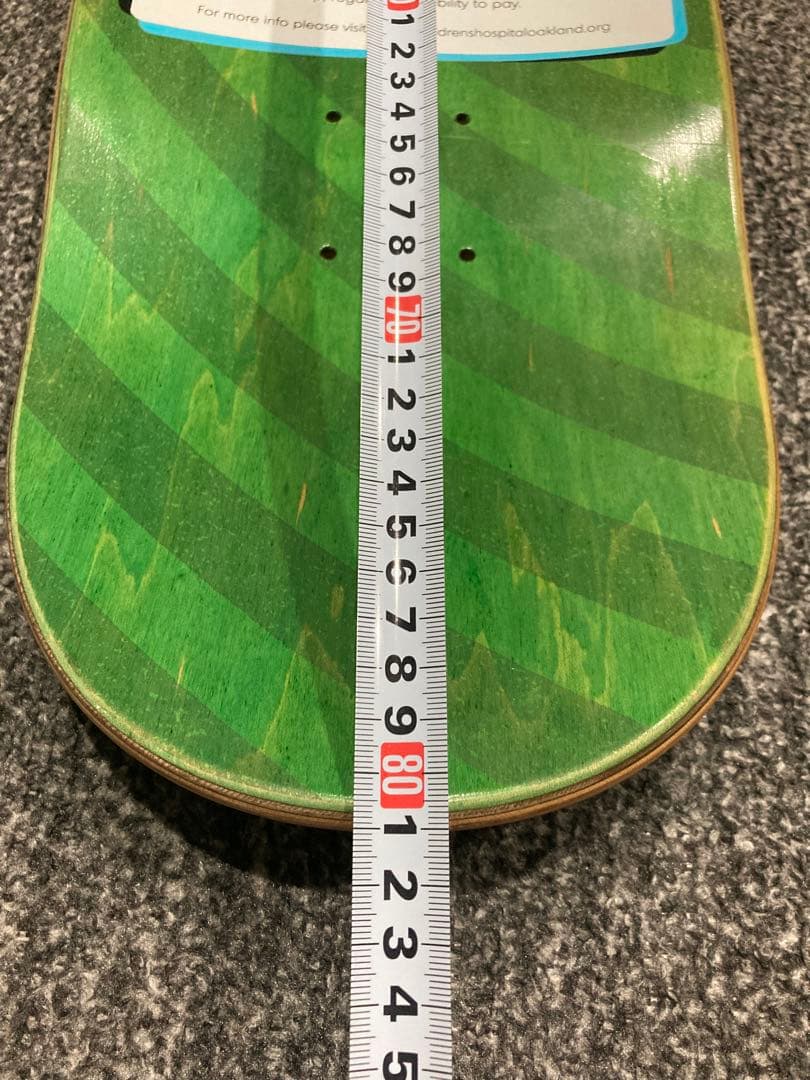 【ポ◯ト】greenday スケボーデッキ　real コラボ