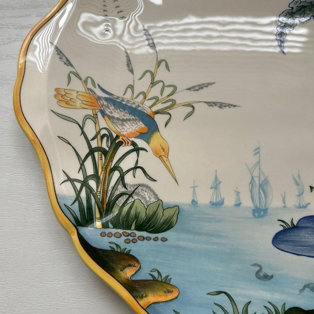 GIEN ジアン　カリブ　廃盤　レア　ケーキプレート　未使用　フランス　皿