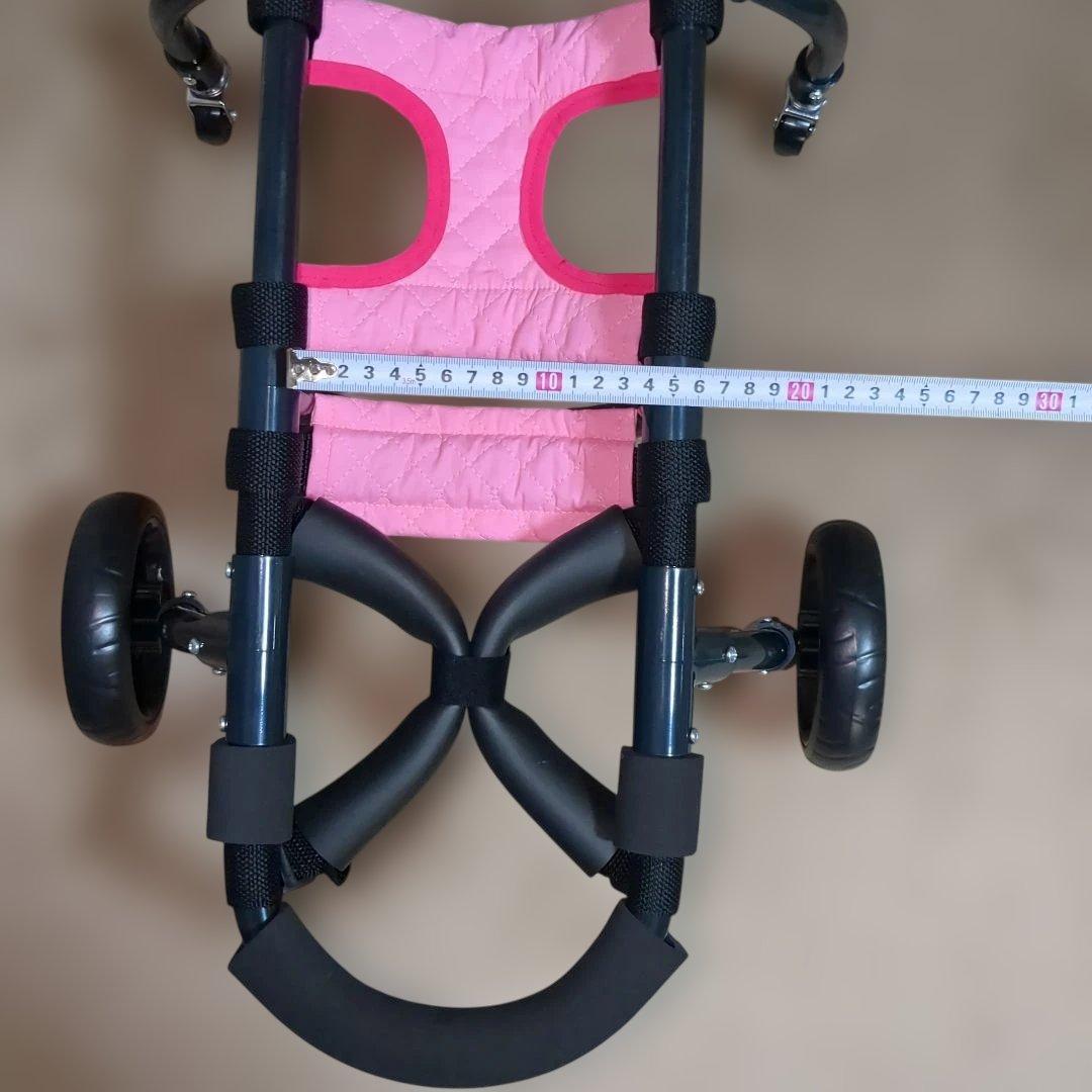 ワンちゃん4輪　リハビリ　食事補助　犬用車椅子　介護用品　犬の歩行器