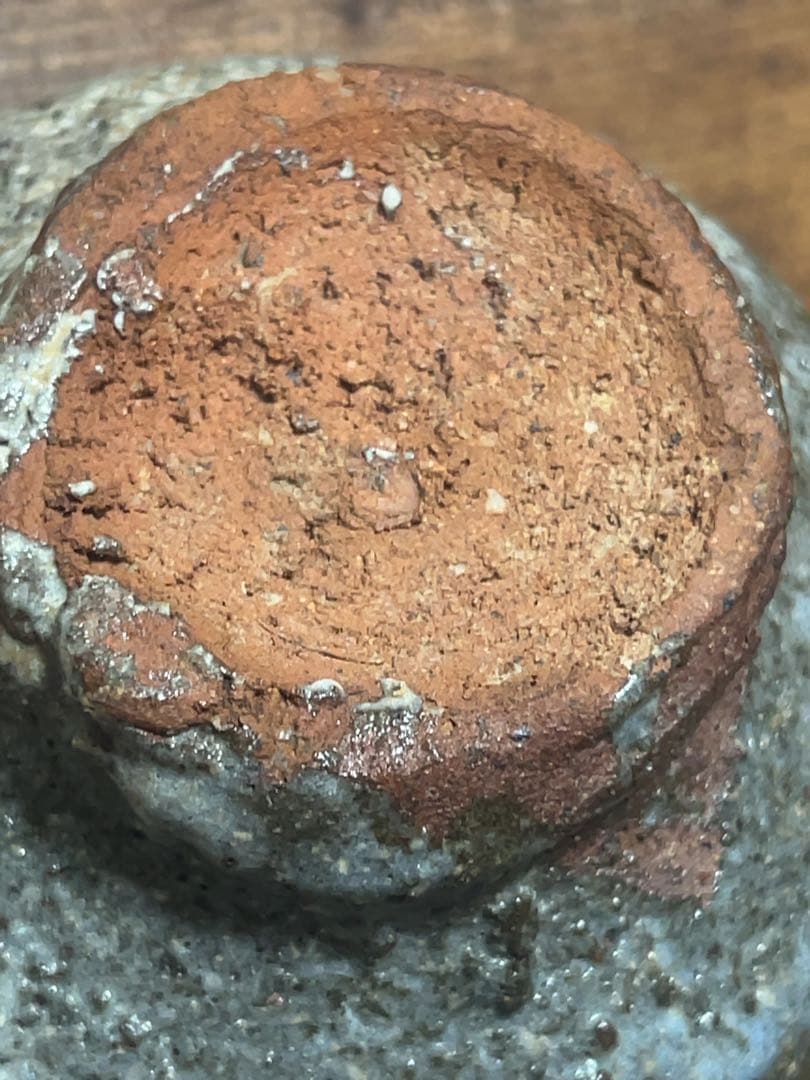 ほぼ川喜田半泥子⁈坪島 圡平作の刷毛目茶碗(半泥子が指導の茶碗)酒碗としても！