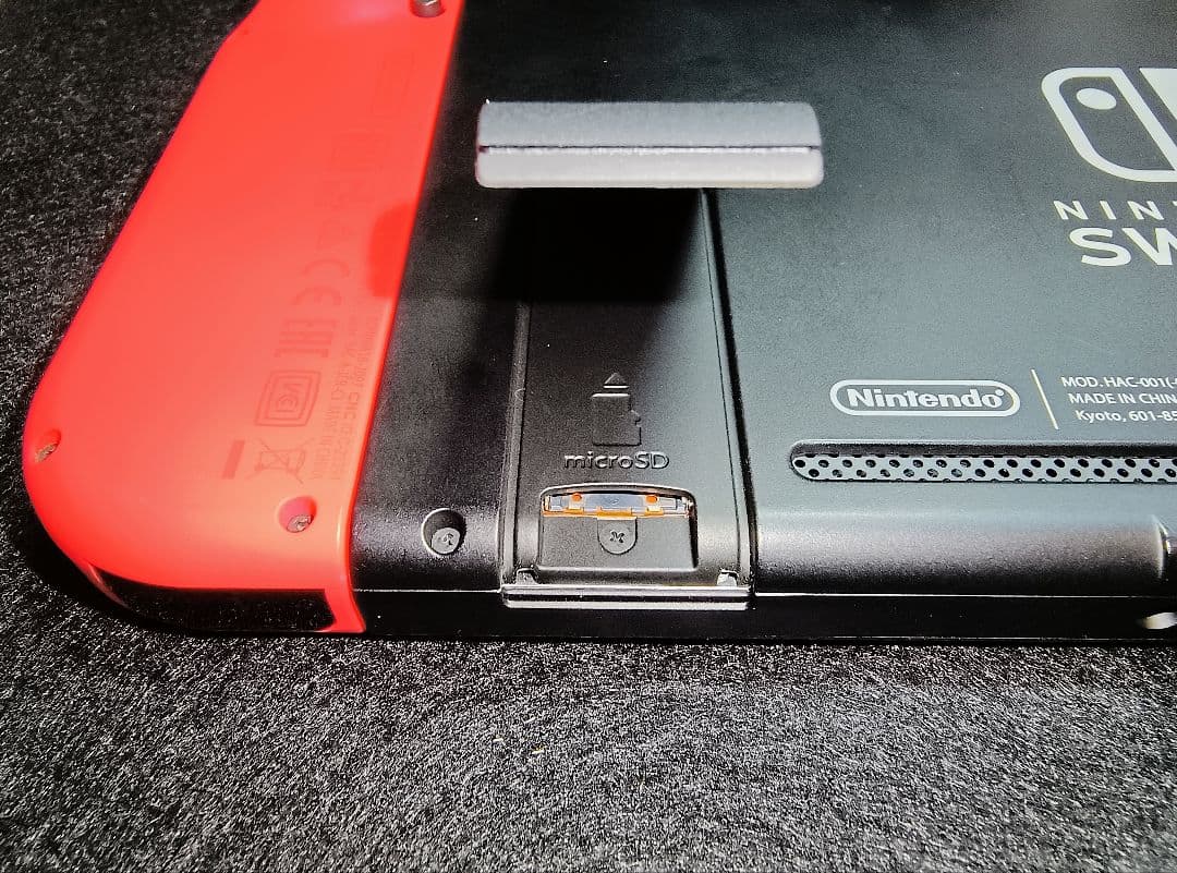 Nintendo Switch 本体 新型拡張バッテリー 動作確認済ブルーレッド