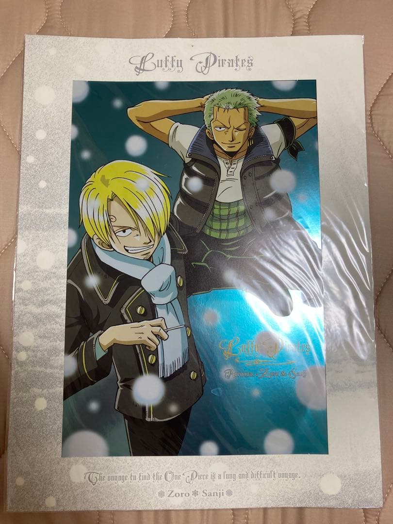 ONE PIECE メタルポートレート　ゾロ　サンジ