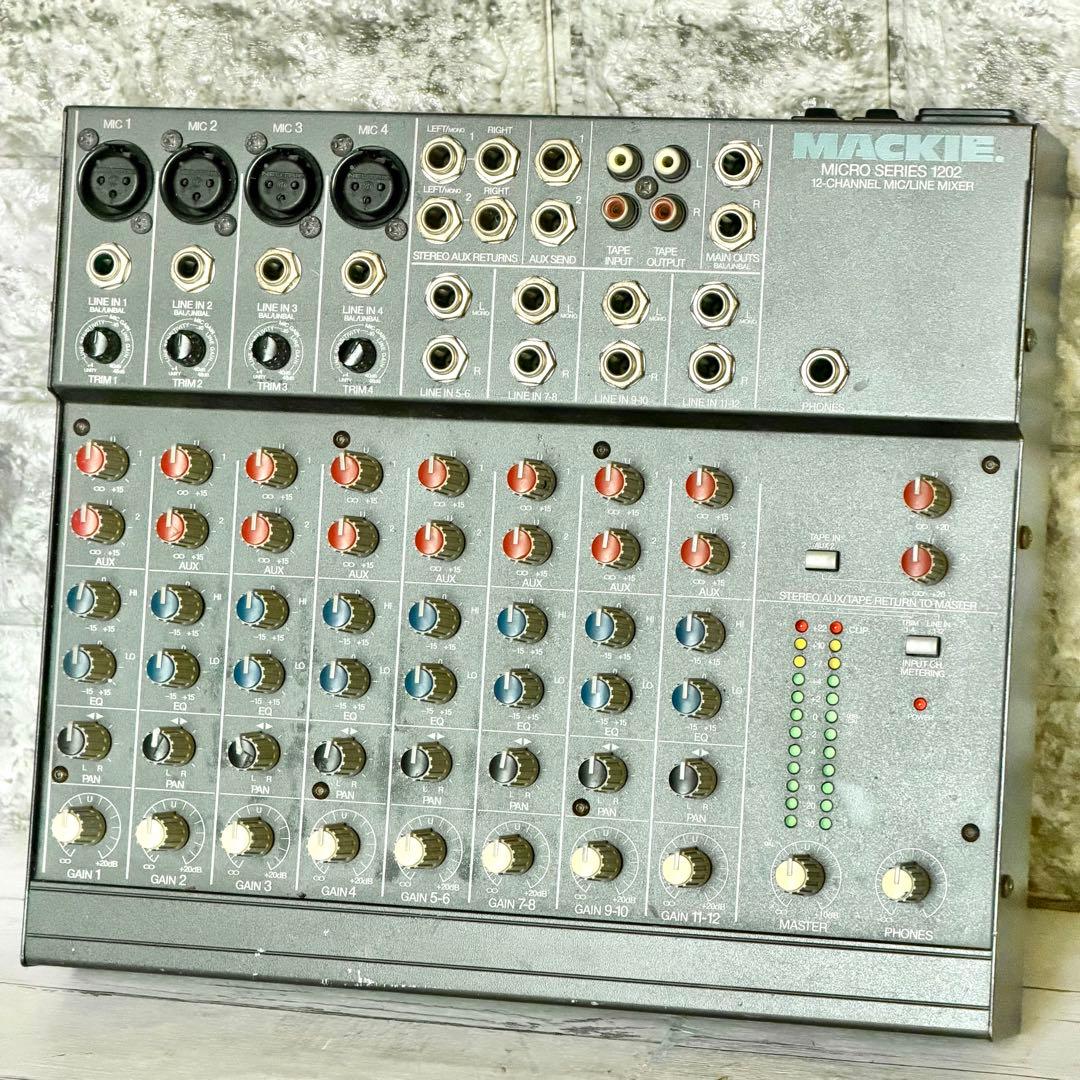 Mackie Micro Series 1202 初期型モデル