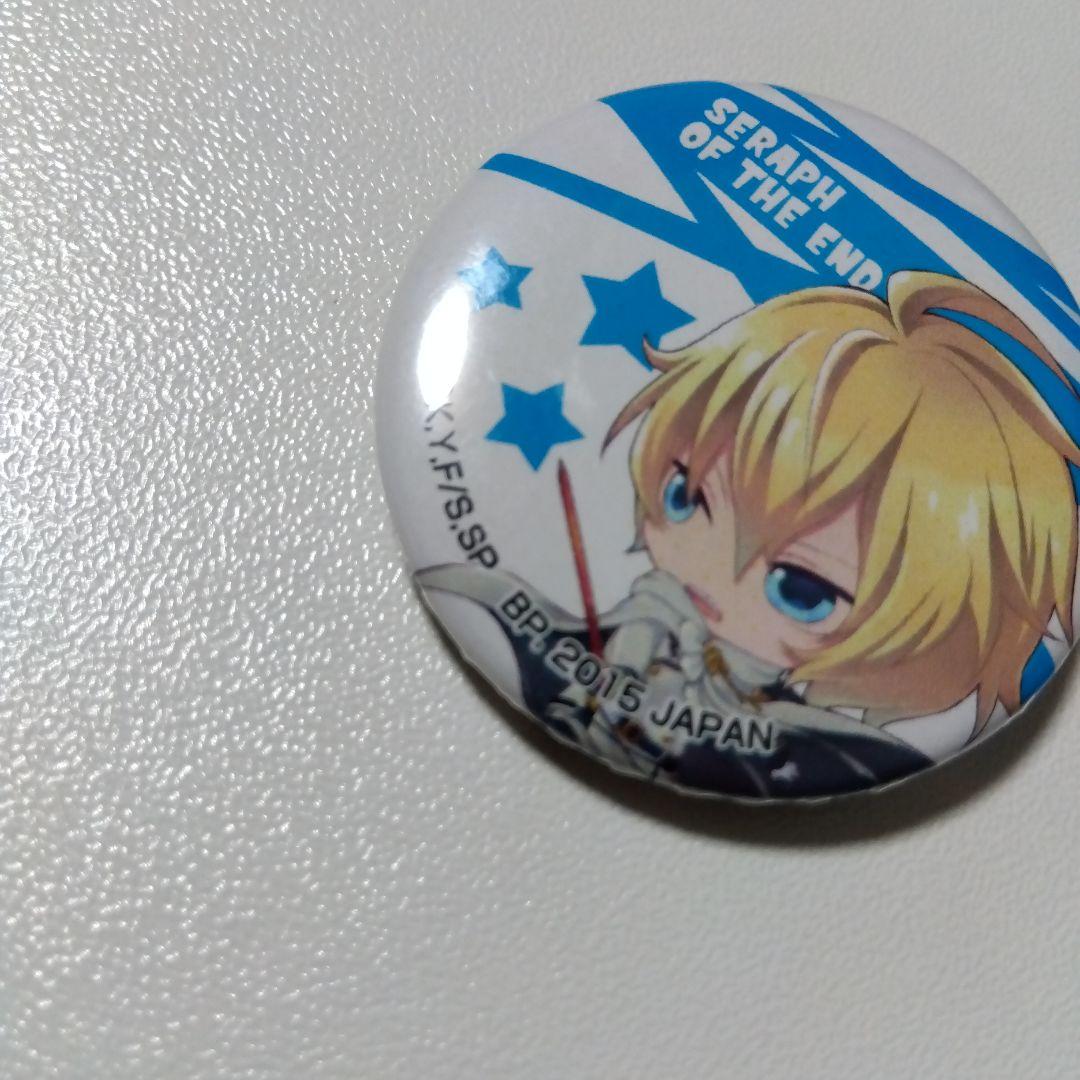 【終わりのセラフ】百夜ミカエラ 一番くじ MINI おみくじ 缶バッジ ②