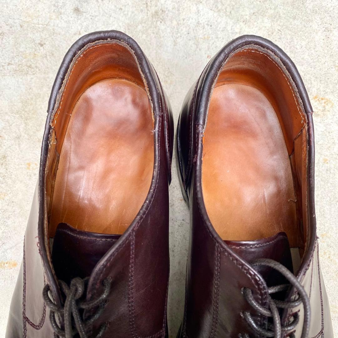 はなまる様Alden2160★サイズ7E★コードバン★バーガンディ★ストレートチ