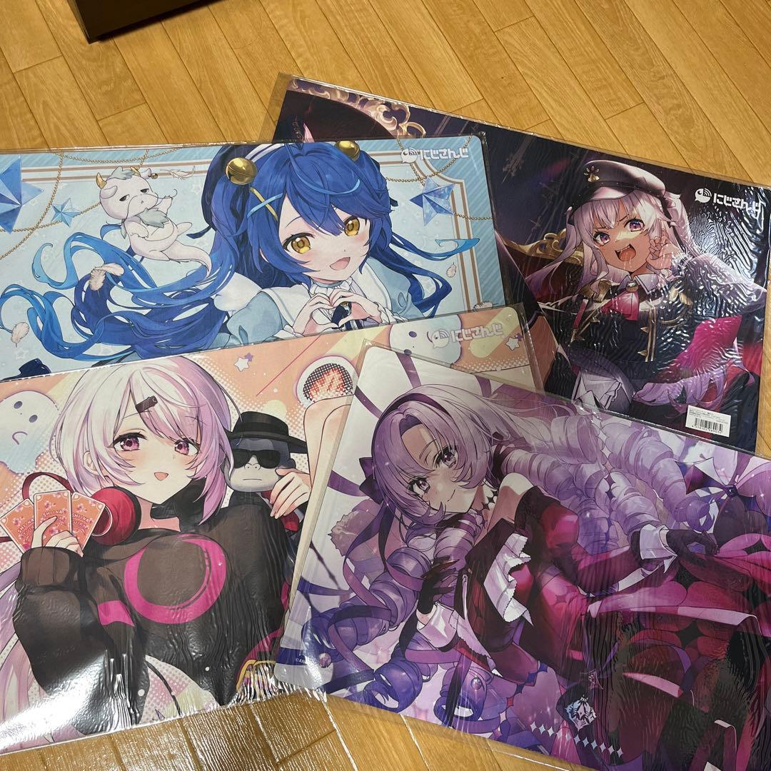 8枚　【新品・未使用】にじさんじ ラバーマット プレイマット