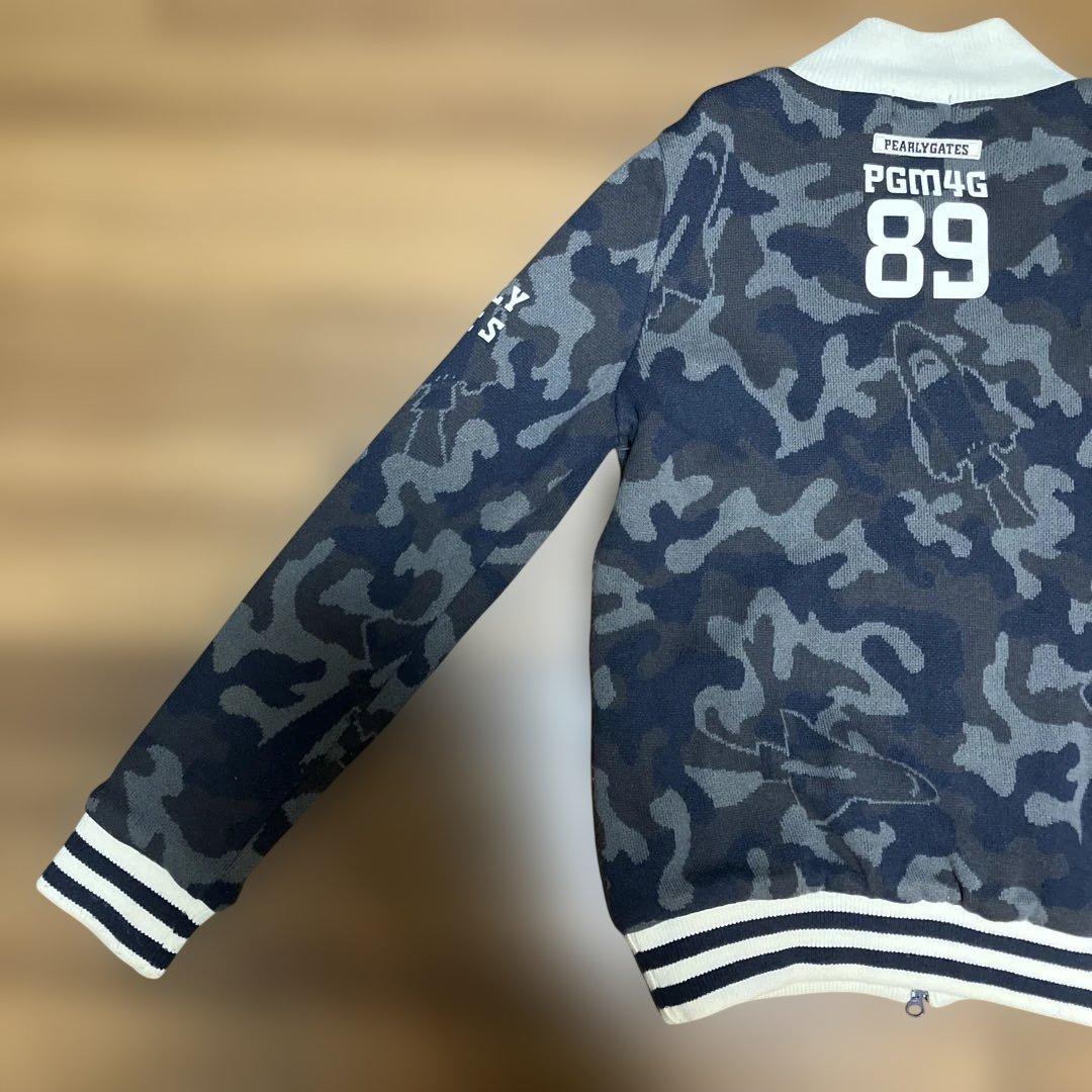 【匿名配送料込】PEARLY GATES ゴルフ　カモフラ柄　ブルゾン L