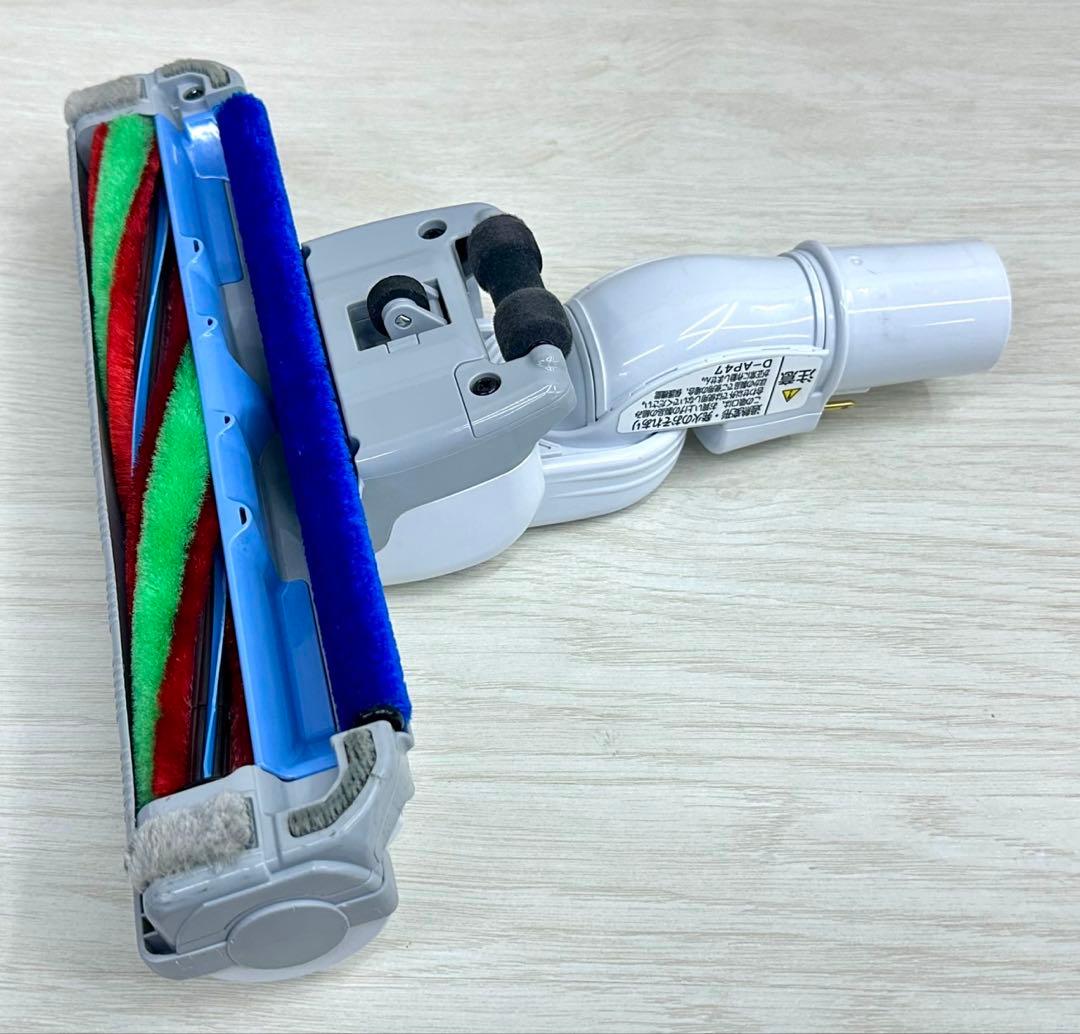 美品　動作保証　日立掃除機　D-AP47 白　ホワイト　回転ブラシ　ヘッド　中古