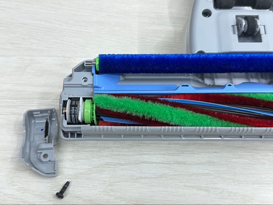 美品　動作保証　日立掃除機　D-AP47 白　ホワイト　回転ブラシ　ヘッド　中古