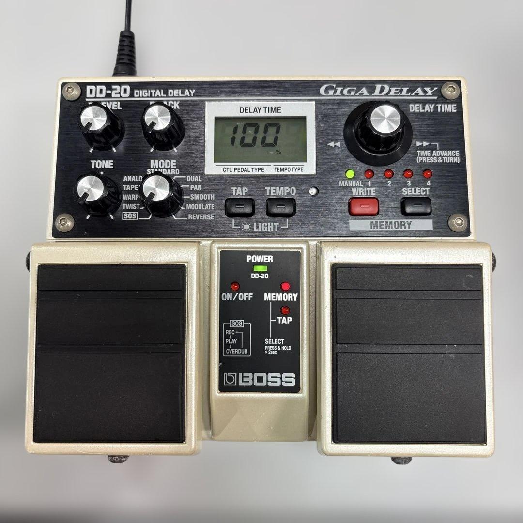 ウ*ン様 BOSS DD-20 Giga Delay デジタルディレイ