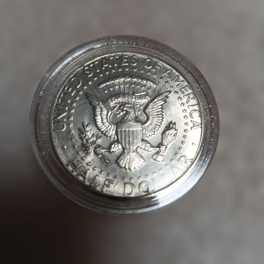 1964年 ケネディハーフダラー銀貨 アンティーク【銀90% 未使用】
