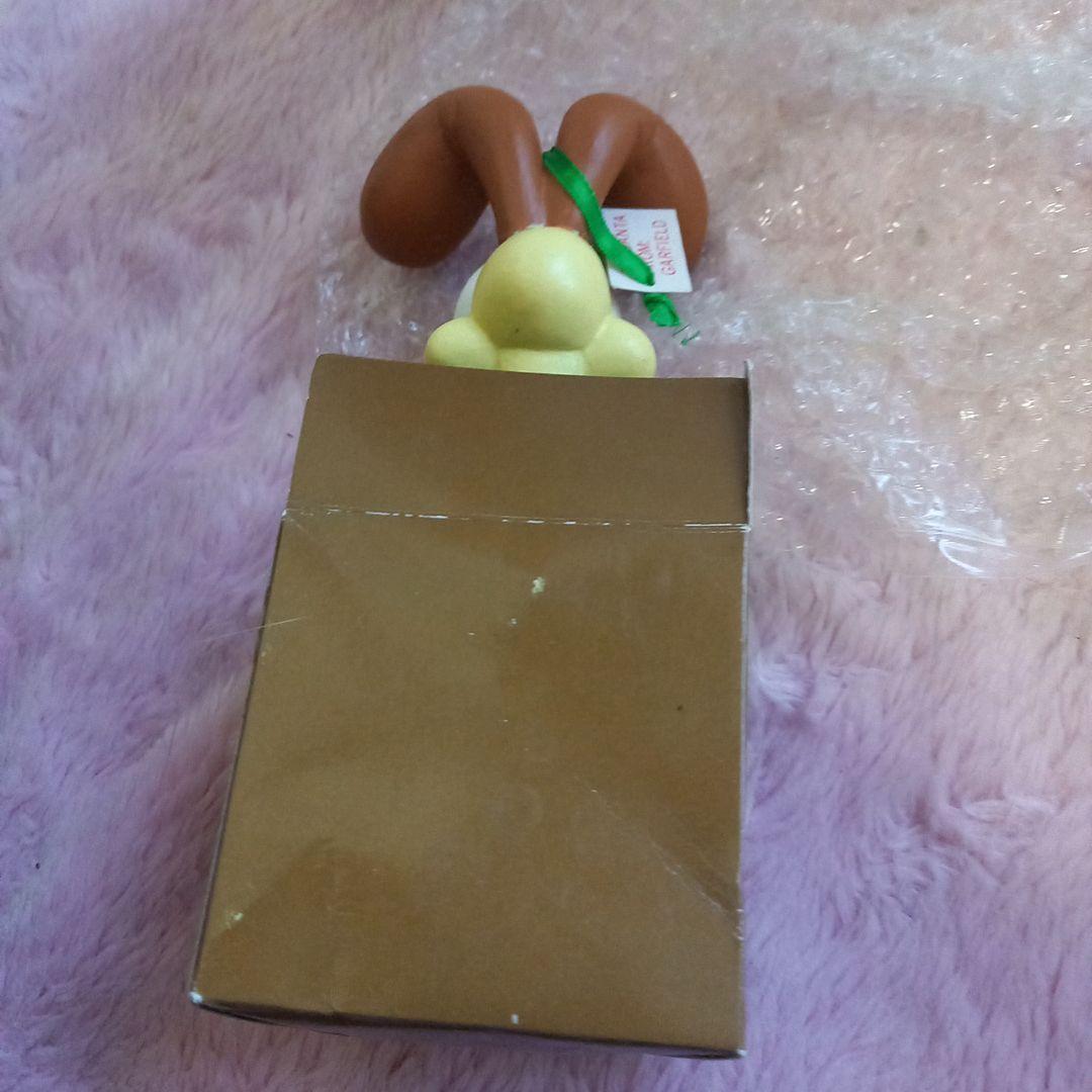 ヴィンテージ☆コレクター珍品☆1996☆ガーフィールド。クリスマス☆サンタ置物☆