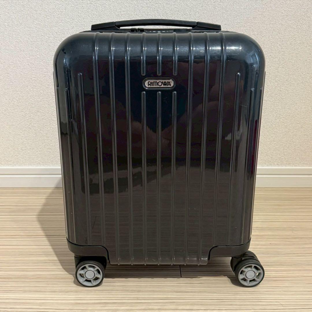 RIMOWA リモワ サルサエアー ミニ キャリーケース 4輪 22L ブラック
