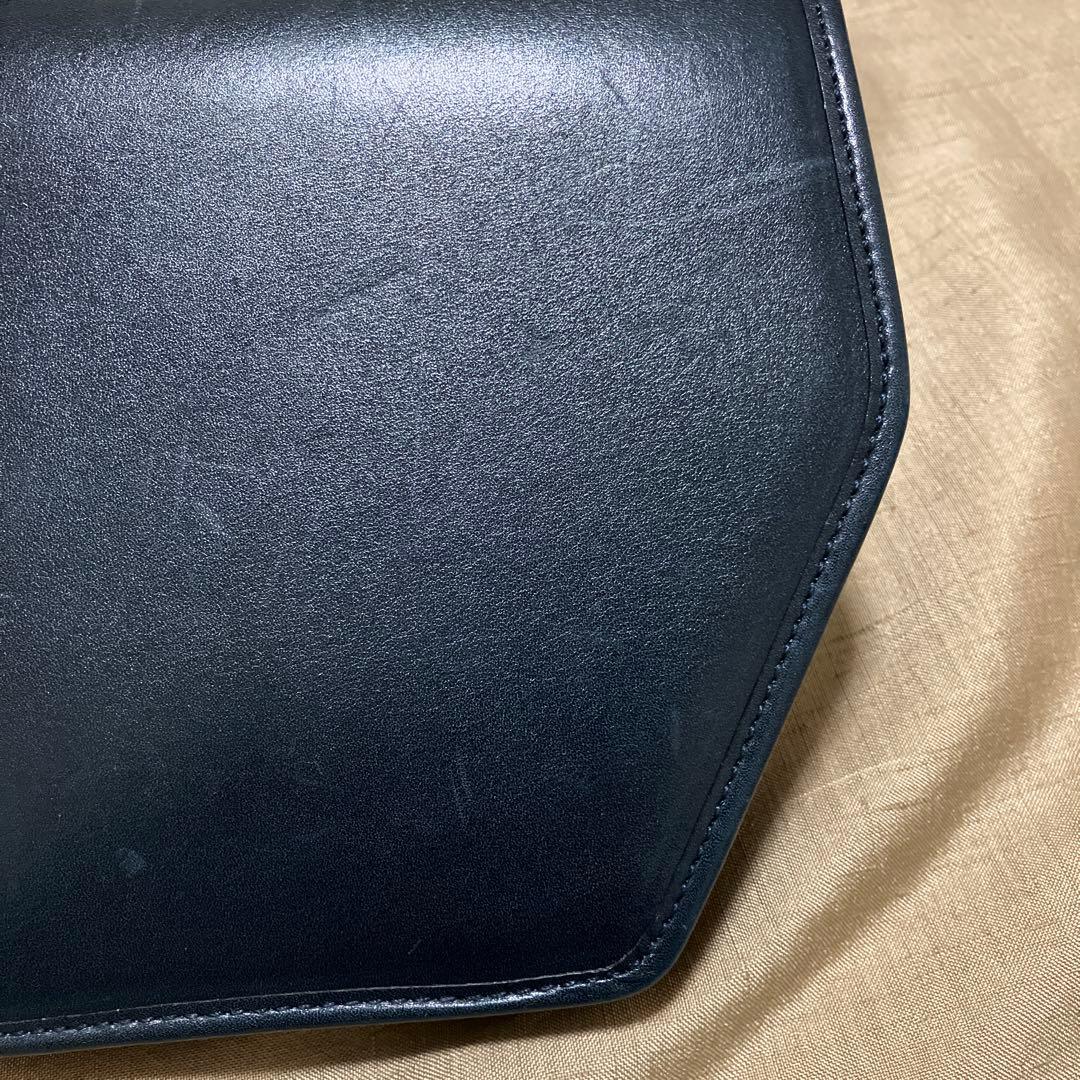 クリスチャンディオール ショルダーバッグ ネイビー ヴィンテージ レトロ