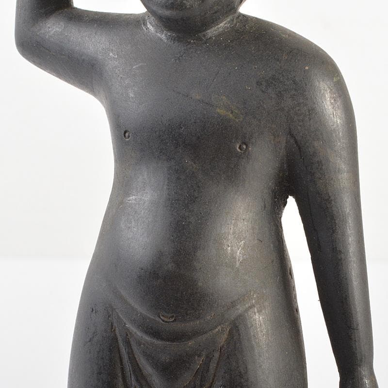 仏教美術　古銅　誕生仏　仏像　M　R6793