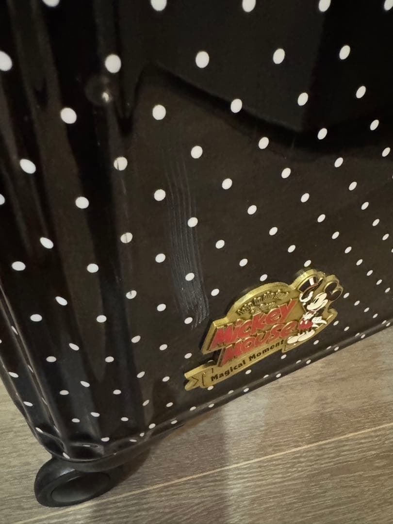 ACE ディズニー 限定クラシカルミッキー 60L スーツケース 黒