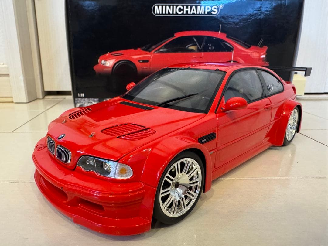 BMW M3 GTR Street E46ミニカー ミニチャンプス PMA 18