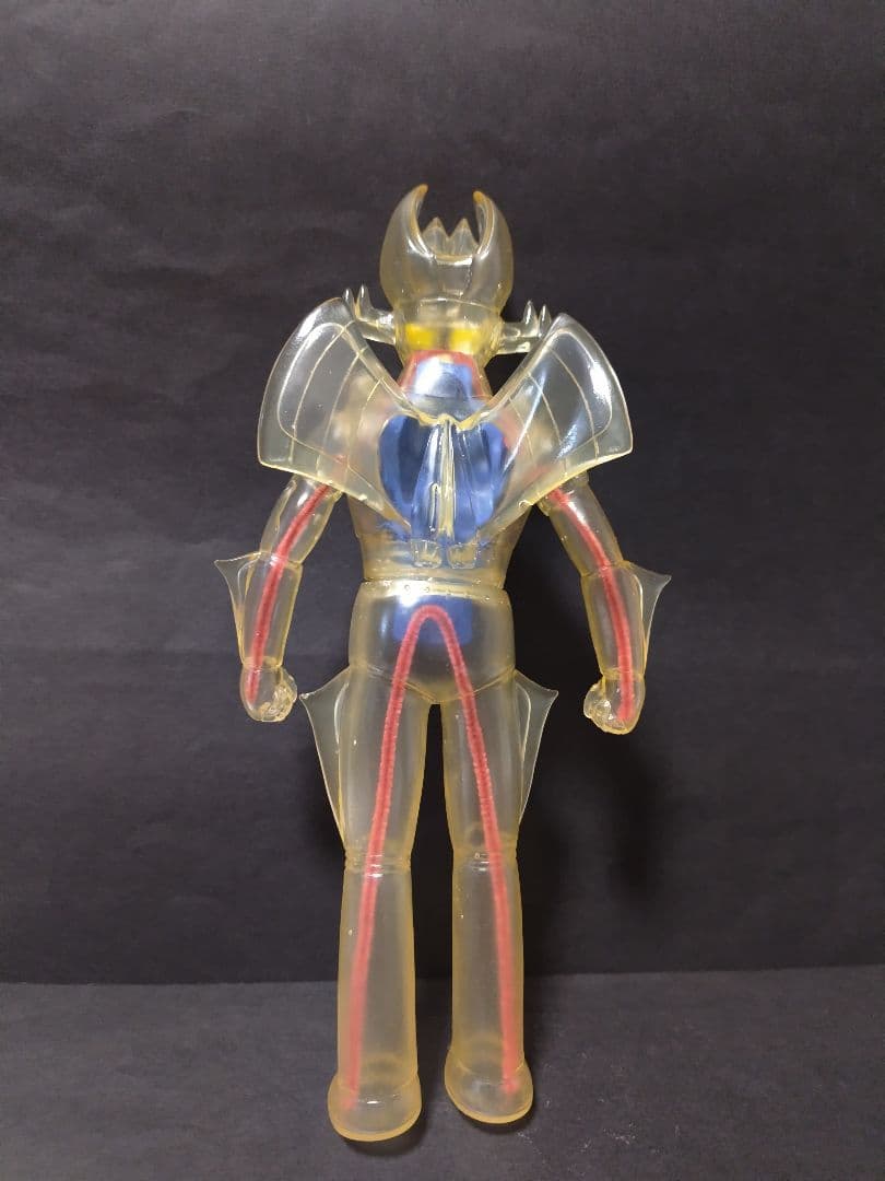 透明人間サンダーZ　 パチソフビ無版権変身サイボーグ昭和おもちゃソフビマジンガー