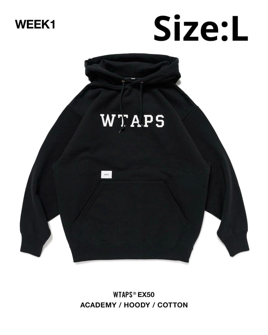 WTAPS ACADEMY HOODY Lサイズ パーカー