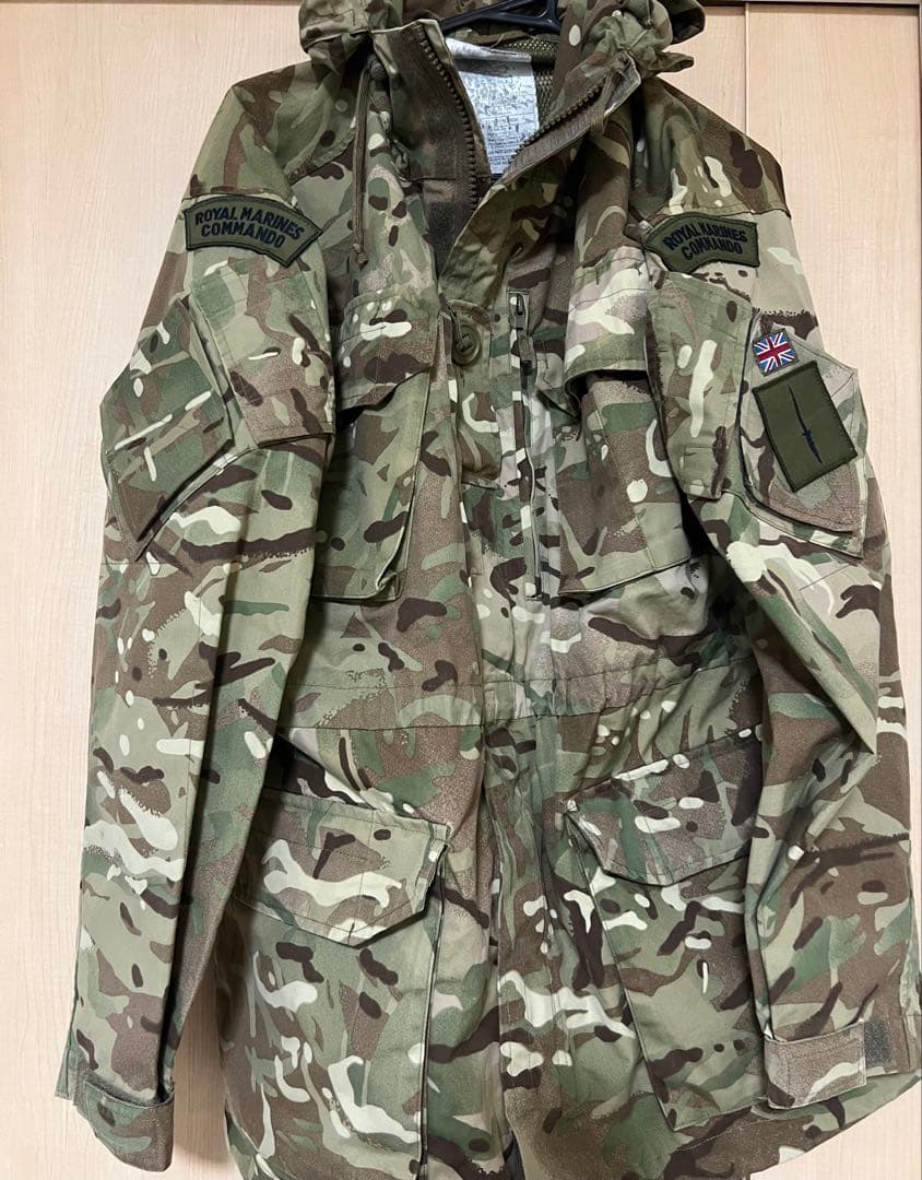 実物 払下品 イギリス海兵隊 Windproof Smock
