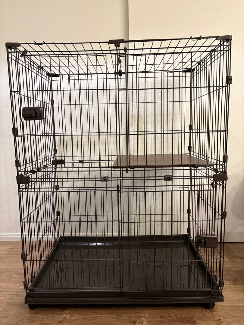 キャットケージ アイリスオーヤマ コンビネーションサークル 2段