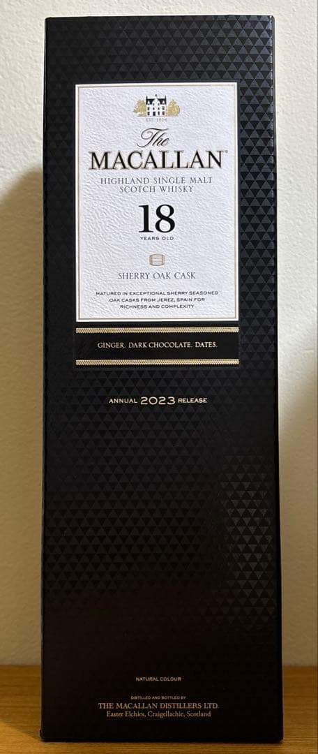 ザ マッカラン MACALLAN 18年　シェリー オーク カスク