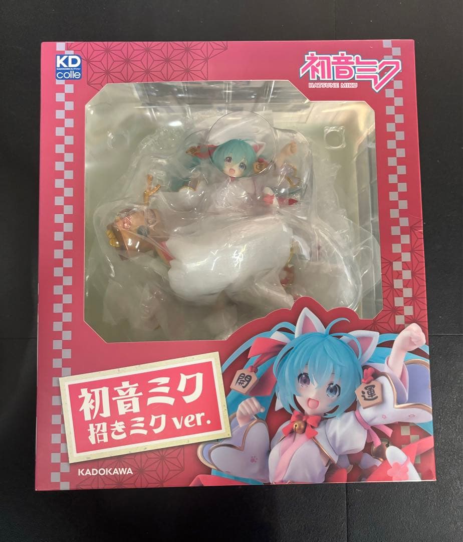 初音ミク 招きミクver. ＫＡＤＯＫＡＷＡ　1/7スケールフィギュア
