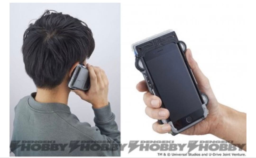 受注生産　光る　デロリアン　バック・トゥ・ザ・フューチャー iPhone ケース