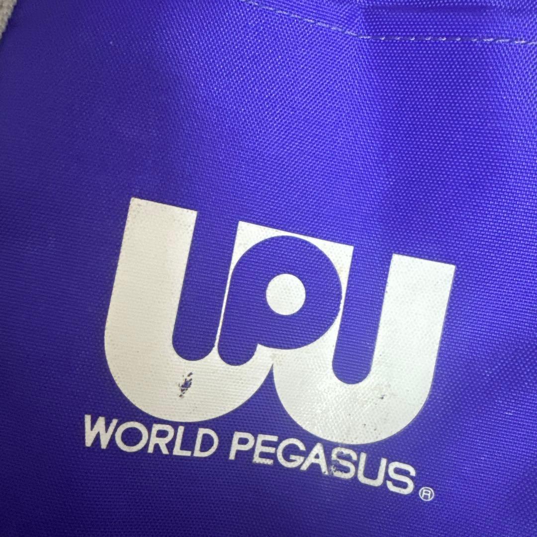 WORLD PEGASUS ワッぺ旧型紫スクールバッグ