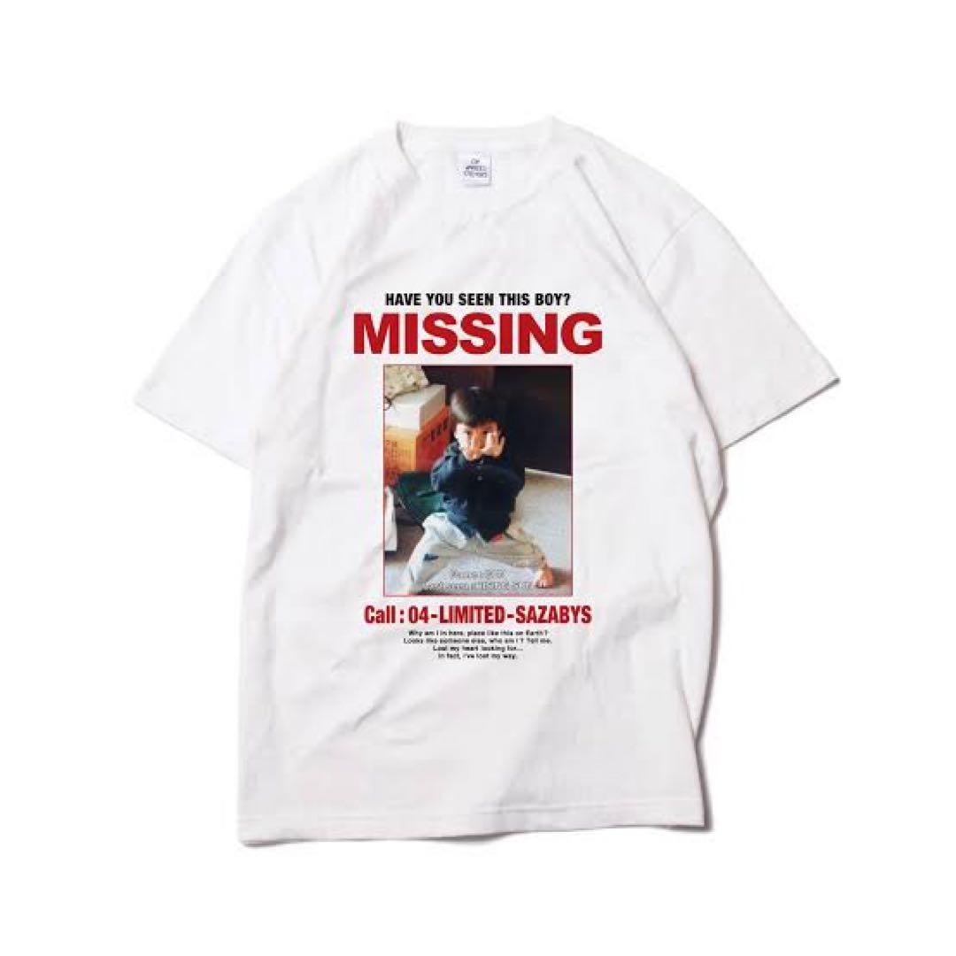 【値下げ中】04 Limited Sazabys MISSING T-shirt