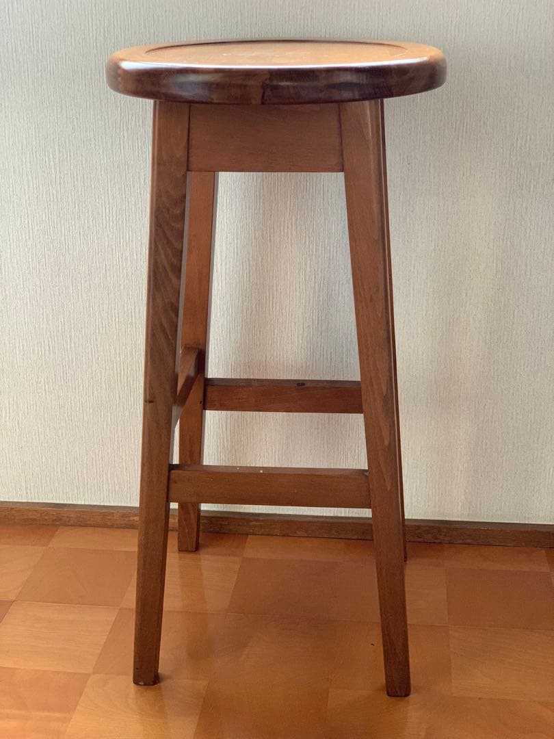 ハイスツール カウンタースツール 木製スツール 丸椅子