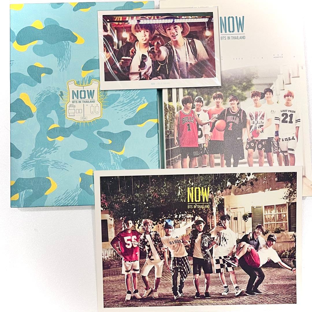 BTS NOW Thailand NOW2 NOW3 写真集 トレカ付き