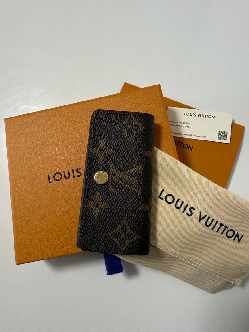 ルイヴィトン モノグラム ミュルティクレ4 ジョーヌドール キーケース