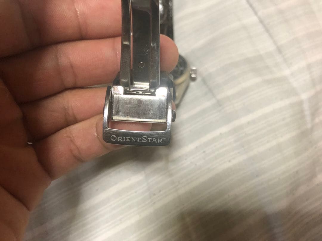 ORIENT STAR スケルトン 手巻き時計