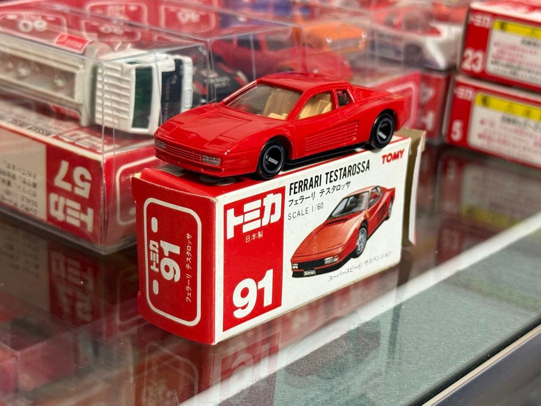 トミカ フェラーリ テスタロッサ 日本製