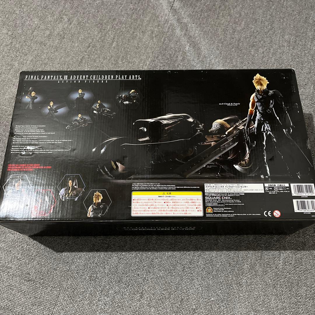 ファイナルファンタジー AC プレイアーツ クラウド＆フェンリル 【ＵＳ海外版】
