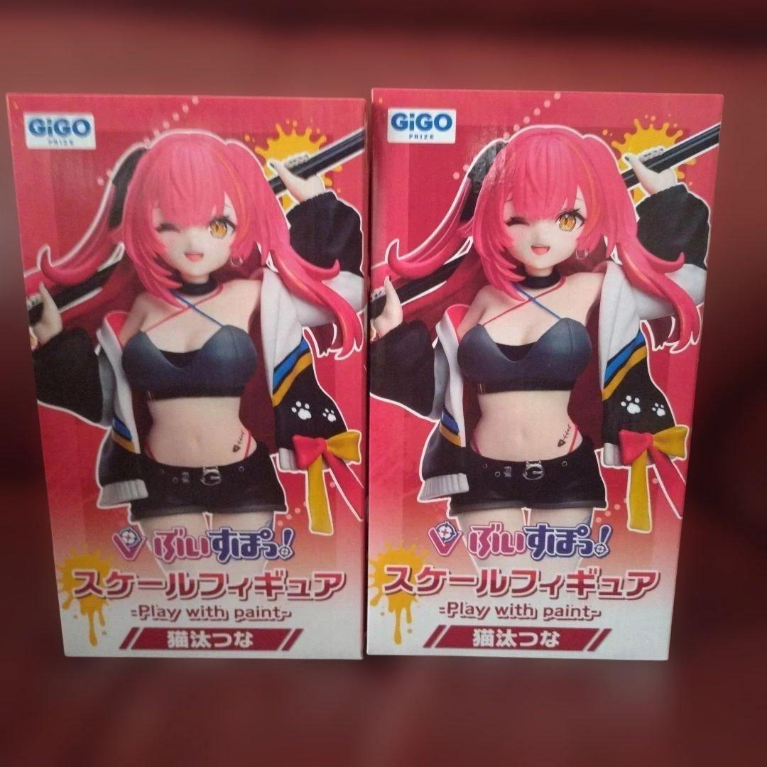 GIGO限定 ぶいすぽっ！ スケールフィギュア　猫汰つな 白波らむね 4体セット