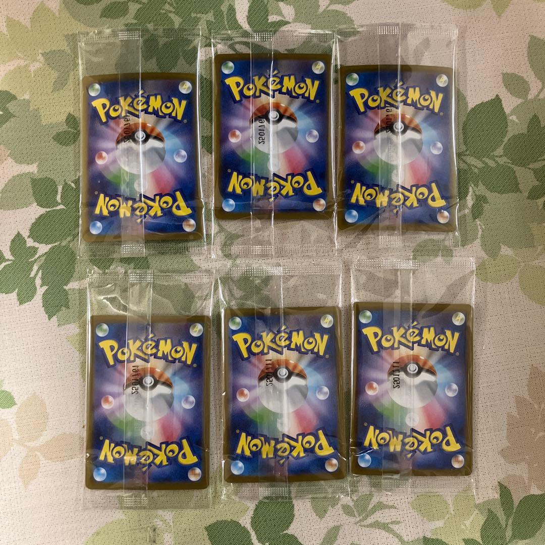 ポケモンカード ビクティニ　AR プロモカード　6枚