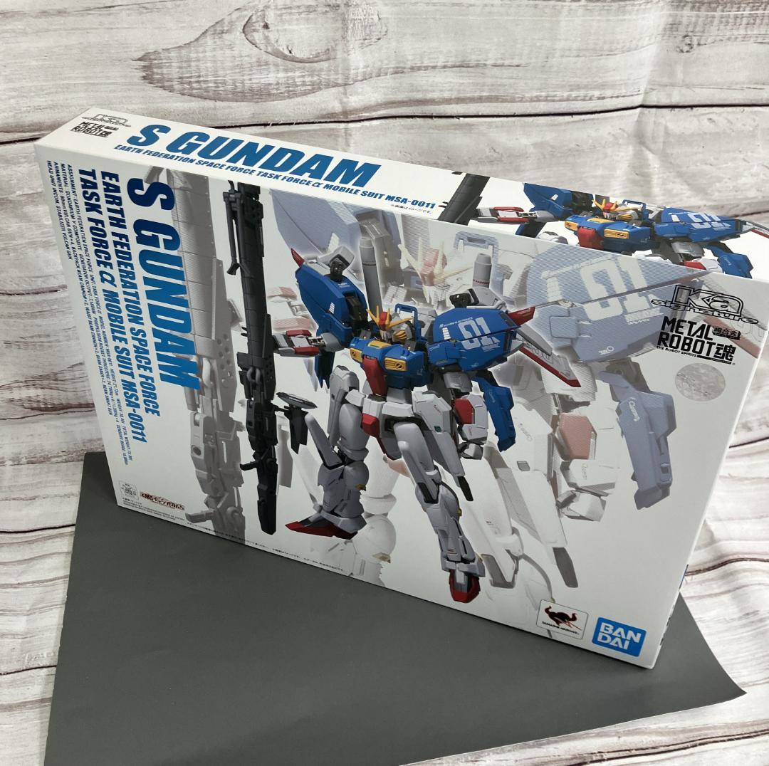 【未開封】 バンダイ　L ROBOT魂　 Sガンダム　MSA-0011