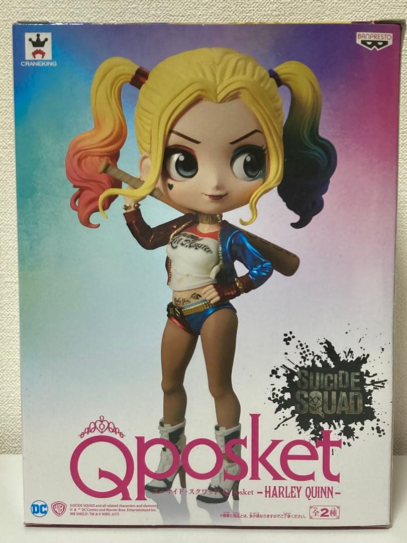 【新品 未開封】Qposket ハーレイ・クイン B レアカラー 初期