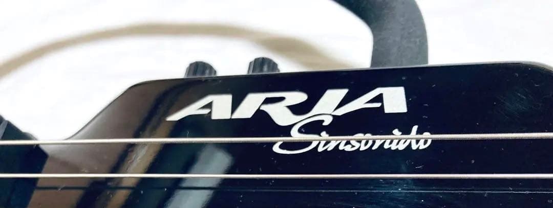 ARIA サイレントギター アリア・シンソニード メンテナンス済み