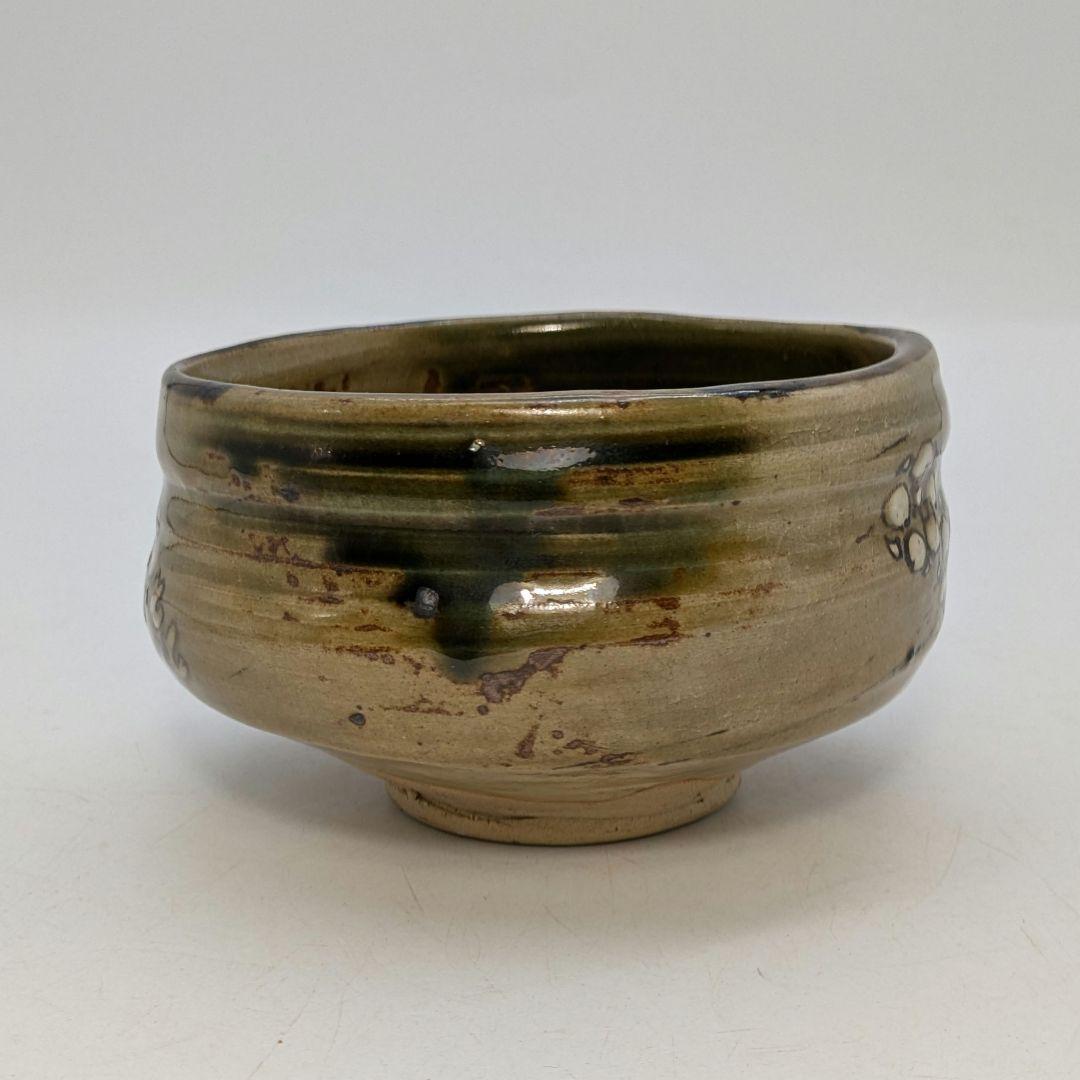 愛知県無形文化財 二代加藤春二 瀬戸焼 茶盌 共箱合布 抹茶碗 抹茶茶碗 葵窯