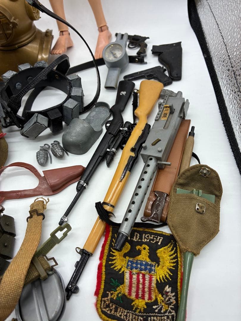 当時物　GIジョー　装備品多数　アクションソルジャー